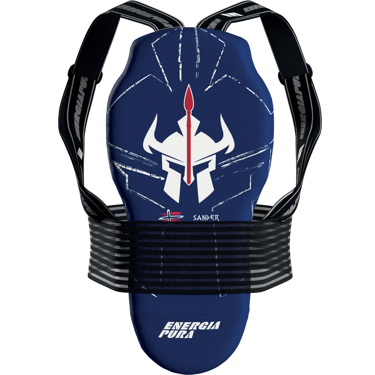 Energiapura Long Back Protector ADJ Steen Olsen 26/27 - L