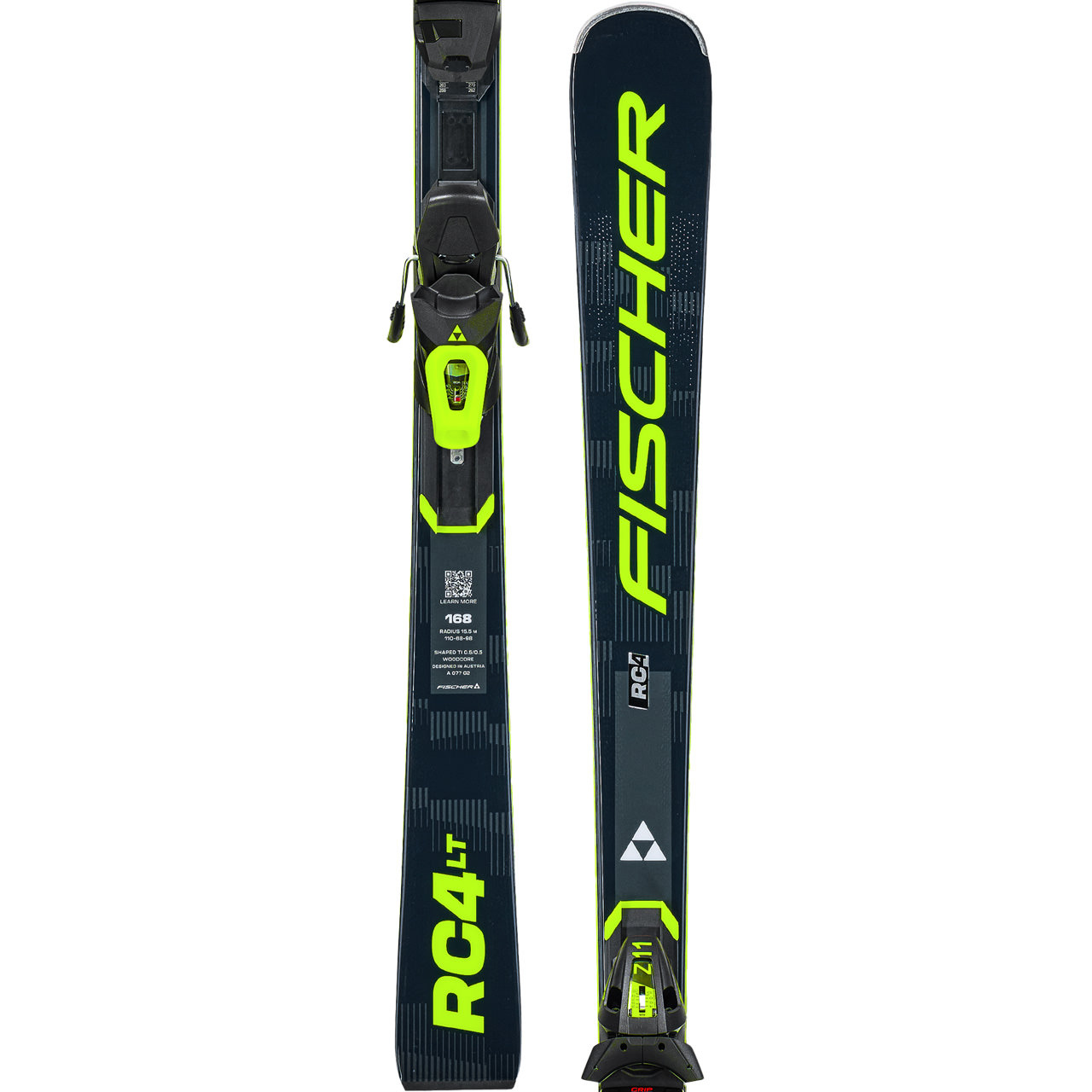 Fischer RC4 LT LYT PR black/yellow 26/27 - 175 cm