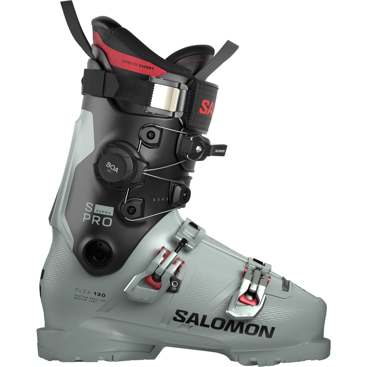 Salomon S/Pro Supra C BOA 130 wrought iron/black/samba 26/27 - 30 / 30.5