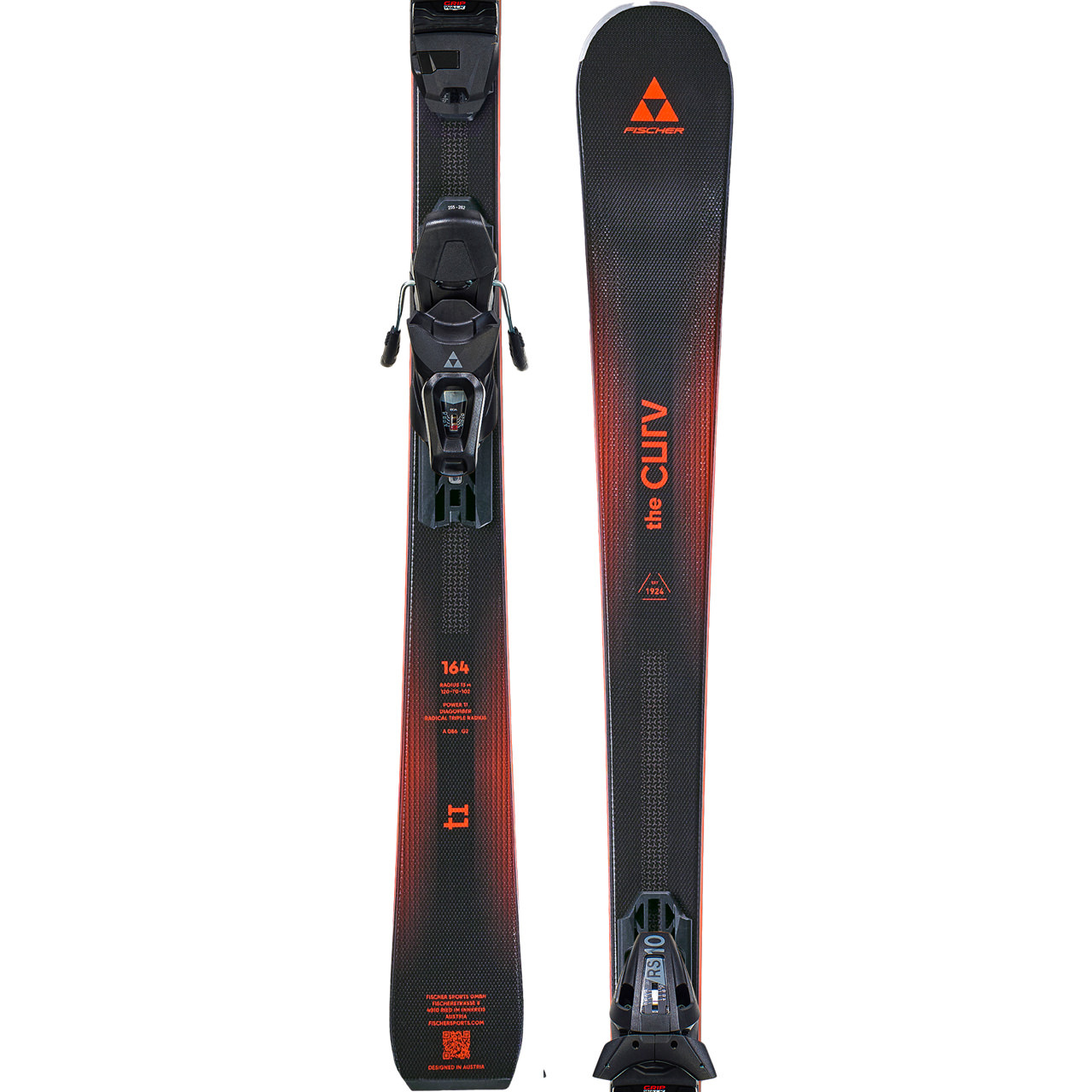 Fischer The Curv TI TPR black/red 26/27 - 171 cm