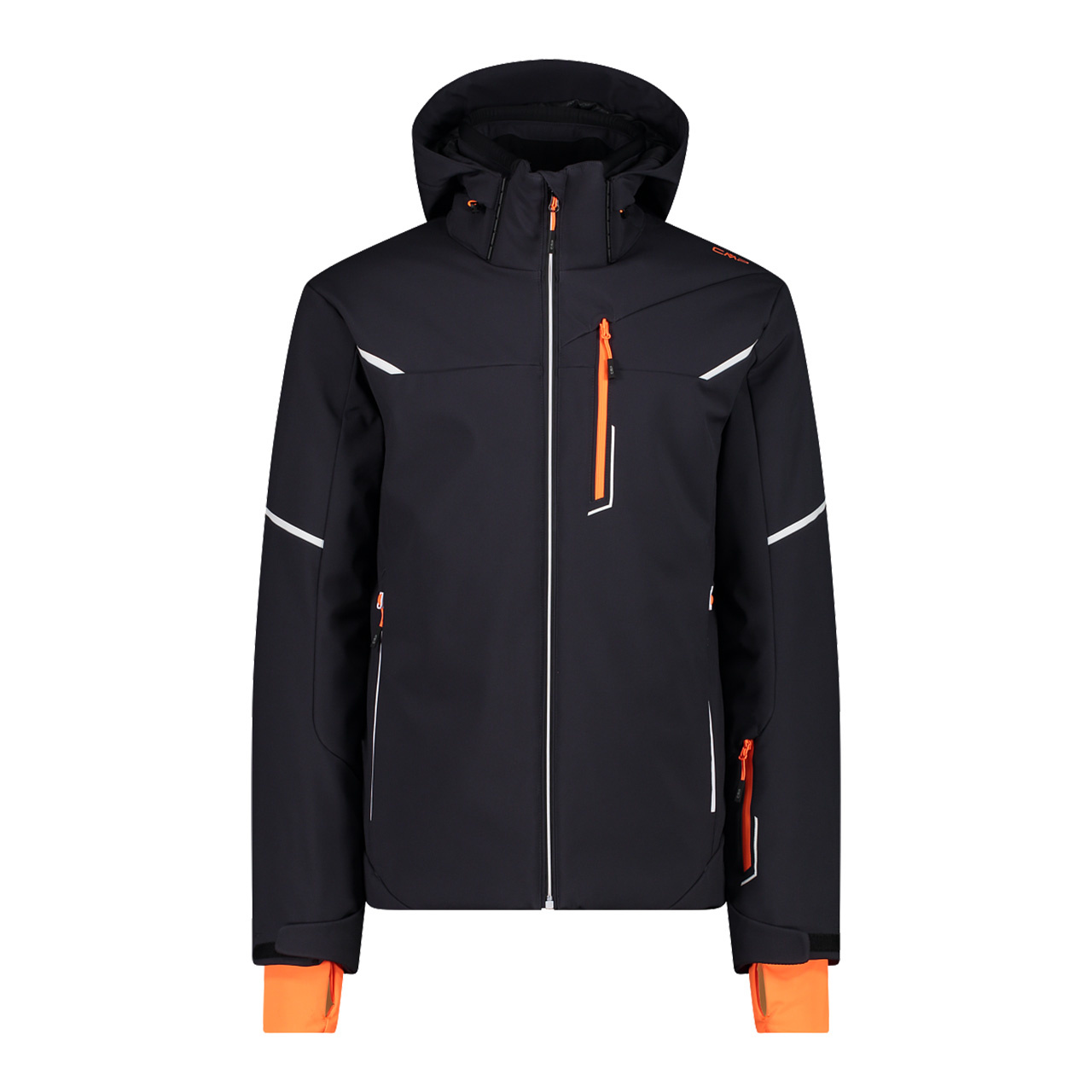 CMP Herren Softshell Skijacke antracite/orange - 54