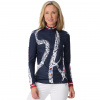 Damen Skishirt ARIEL SKI navy/red