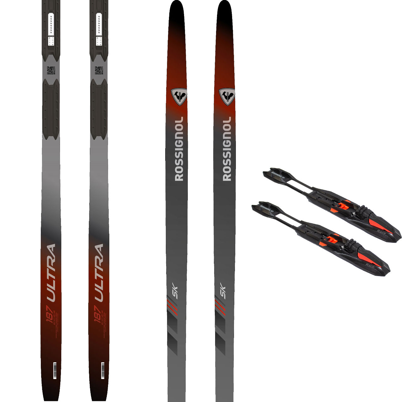 Rossignol Ultra Skating SET - 168 cm = 45 - 60 kg
