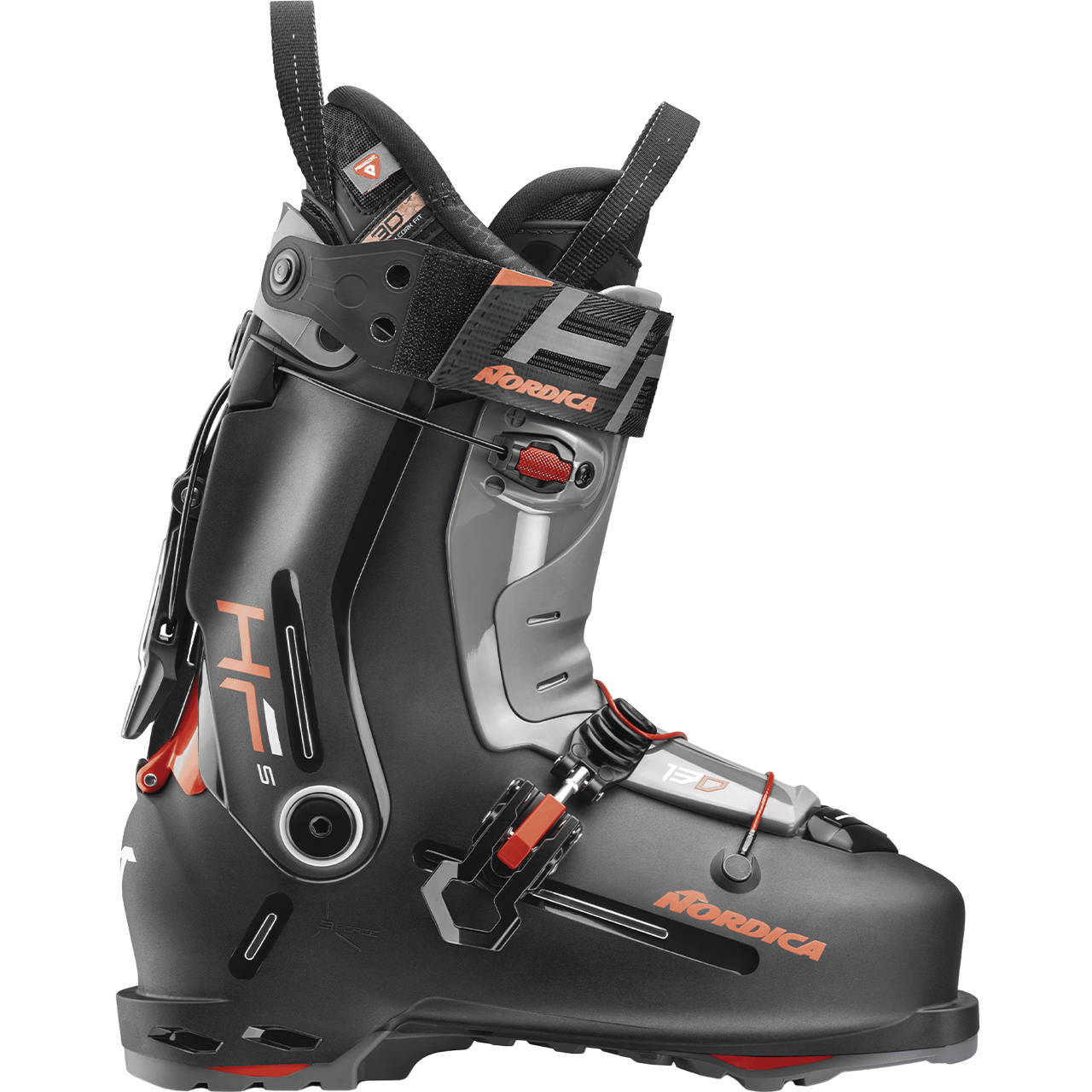 Nordica HF S 130 GW black/dark grey/red 26/27 - 30 / 30.5