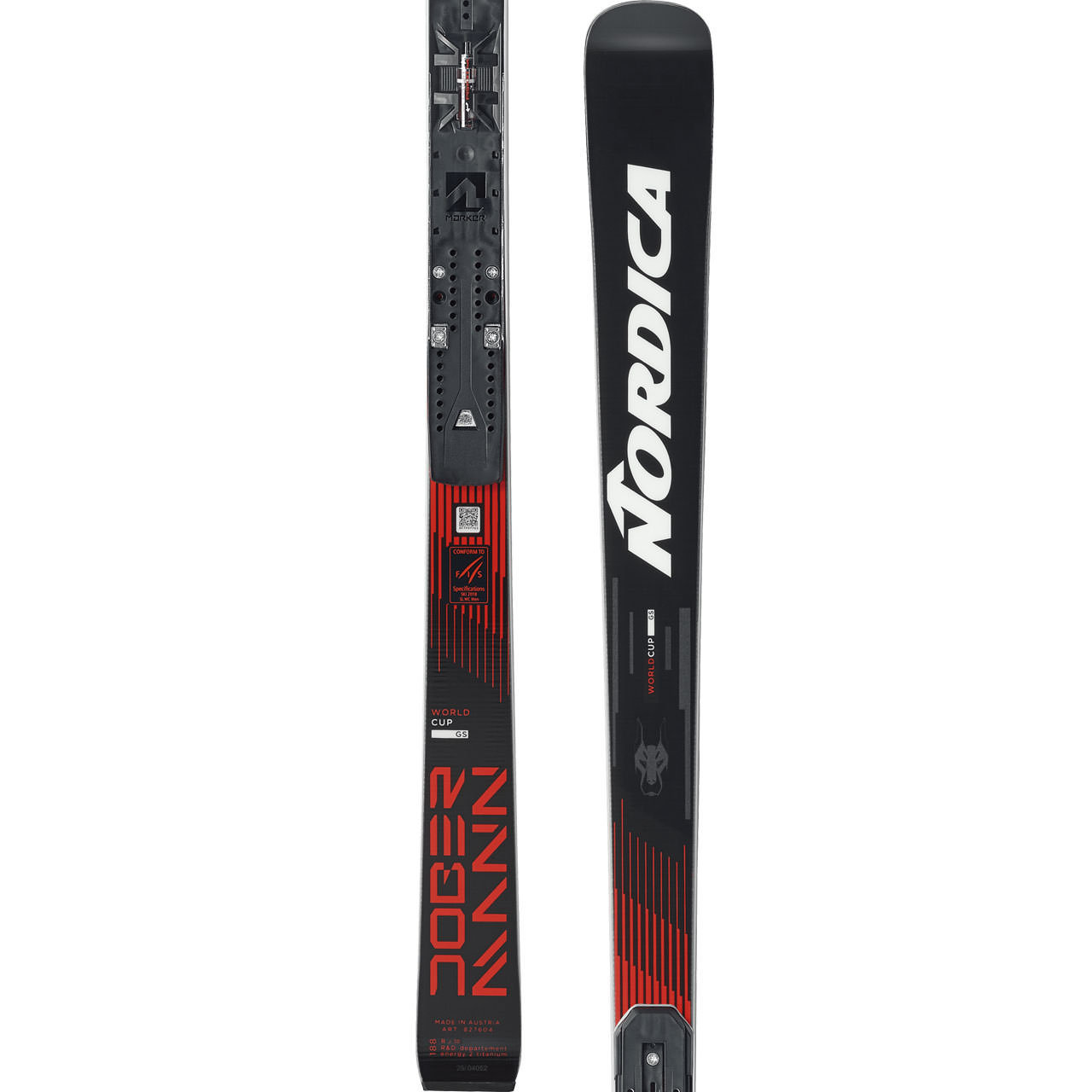 Nordica Dobermann GS Worldcup Dept Plate M/Wmn/U18 - 193 cm