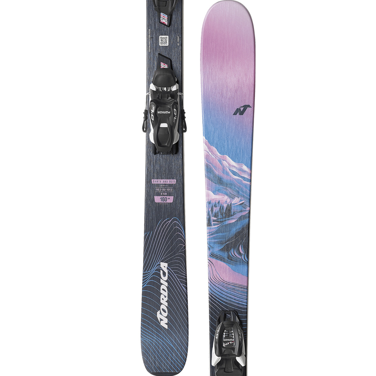 Nordica Santa Ana 80 S FDT + JR 7.0 GW 26/27 - 150 cm
