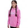 Kinder Hoodie thulite pink/hydrogen white