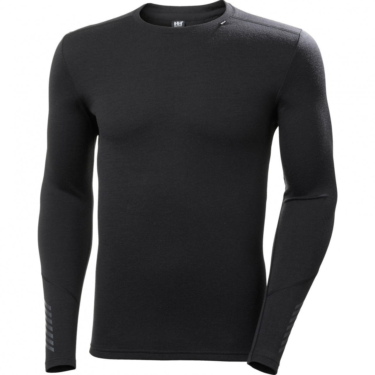 Helly Hansen Herren Langarm Shirt LIFA MERINO MIDWEIGHT CREW black - XL