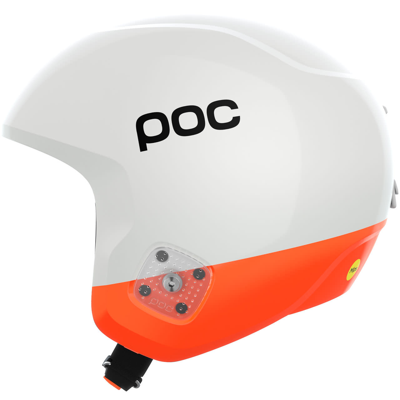 POC Skull Dura X Mips hydrogen white/fluorescent orange - M-L = 55 - 58 cm