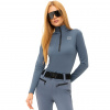 Dames Ski Shirt GUMEKO SWAROVSKI dusty blue