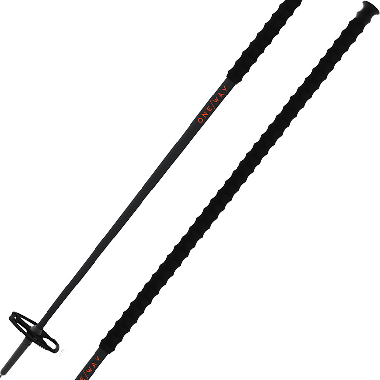 ONE WAY FR 18 FREE Alu dark grey - 115 cm