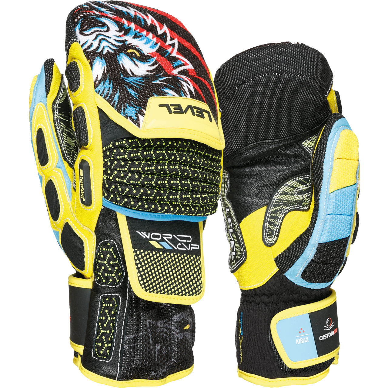 Level Rennfäustling WORLDCUP CF yellow/blue - 8,0