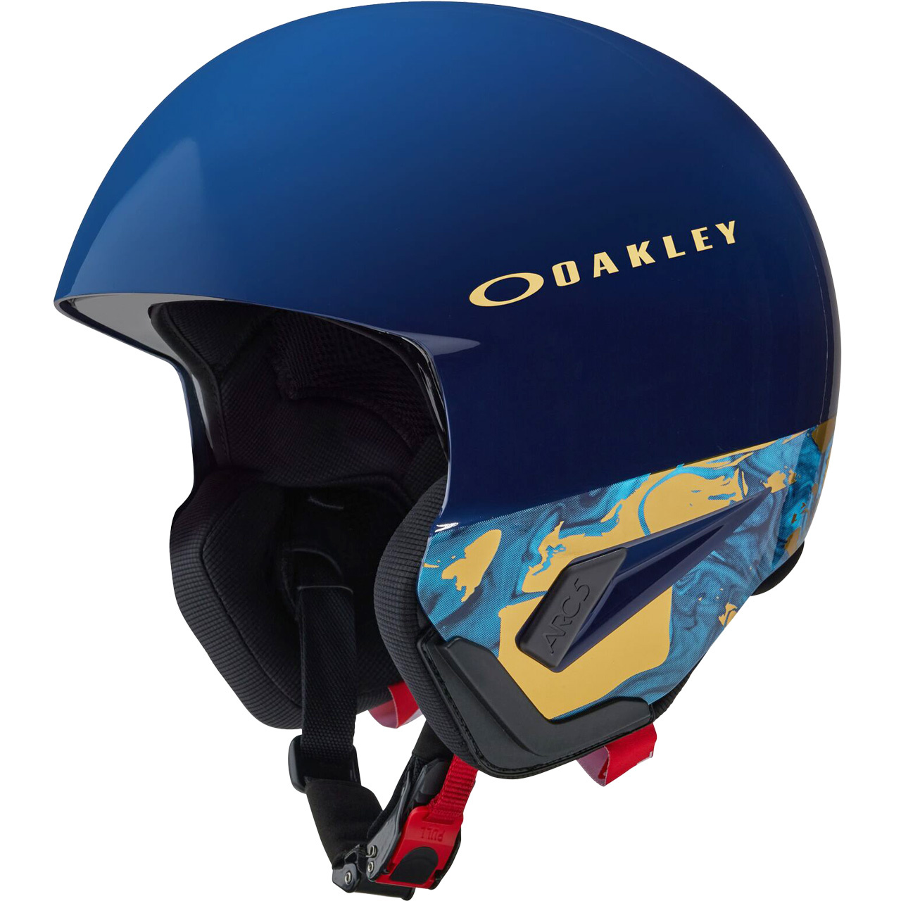 Oakley ARC5 Mikaela Shiffrin Signature / navy w/ graphic & gold - L = 58 - 61 cm