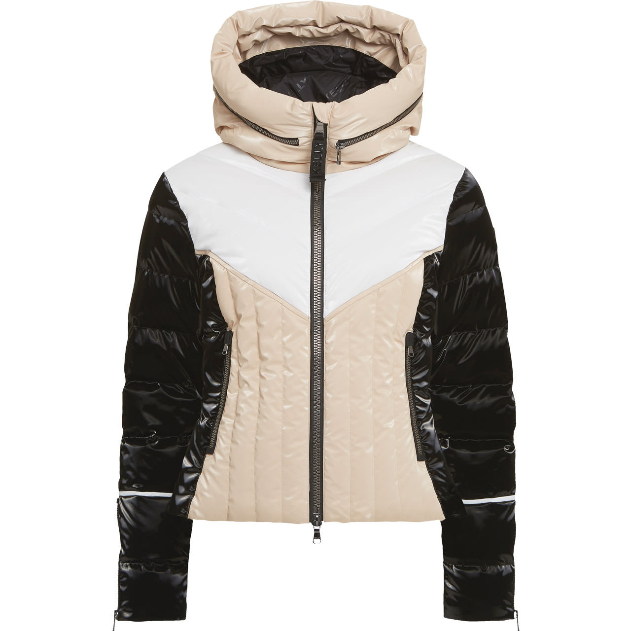 Kelly Damen Daunen Skijacke KYLA BLEND beige/black 25/26 - 42