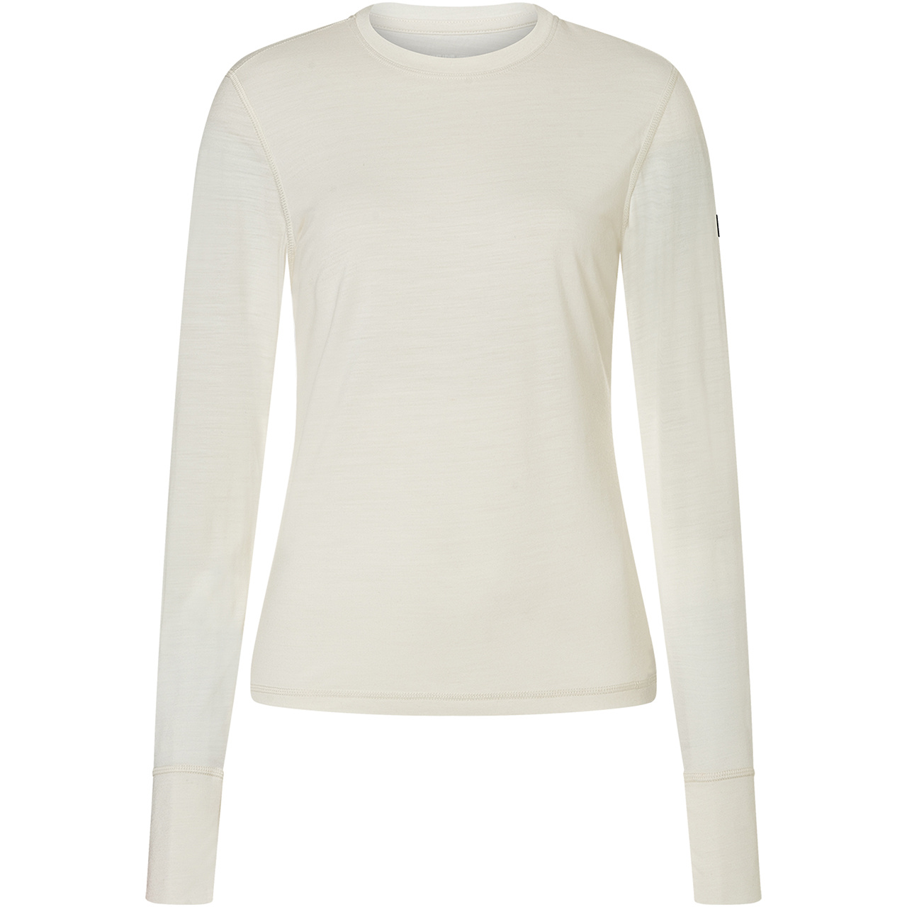 super.natural Damen Merino Langarm Shirt TUNDRA 175 fresh white 26/27 - L