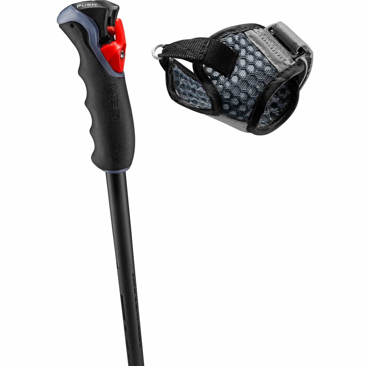 Leki Black Venom GS TR black/carbon structure | XSPO