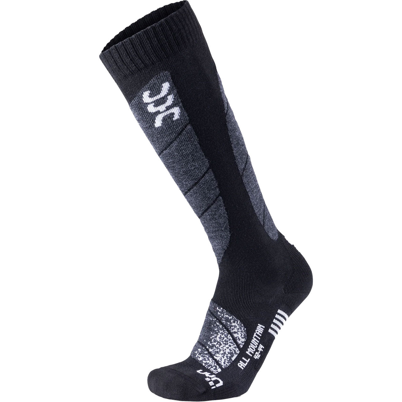 UYN Damen Skisocken ALL MOUNTAIN black/white - 41-42