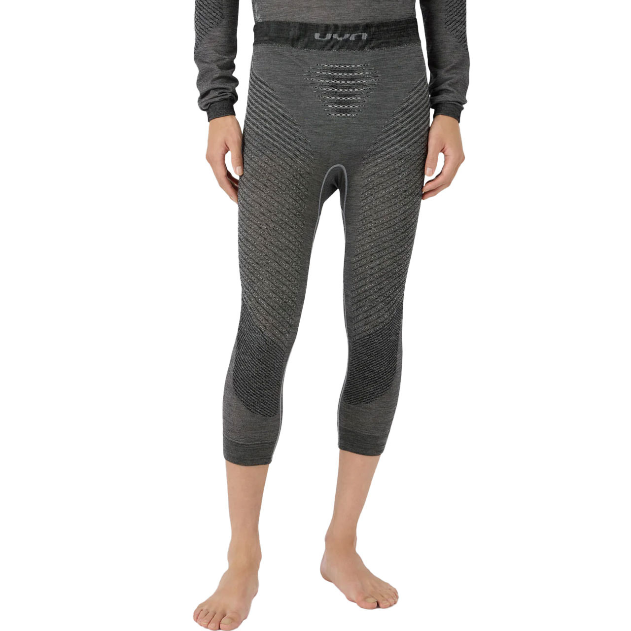 UYN Herren 3/4 Hose FUSYON BIOTECH dark grey melange - XXL