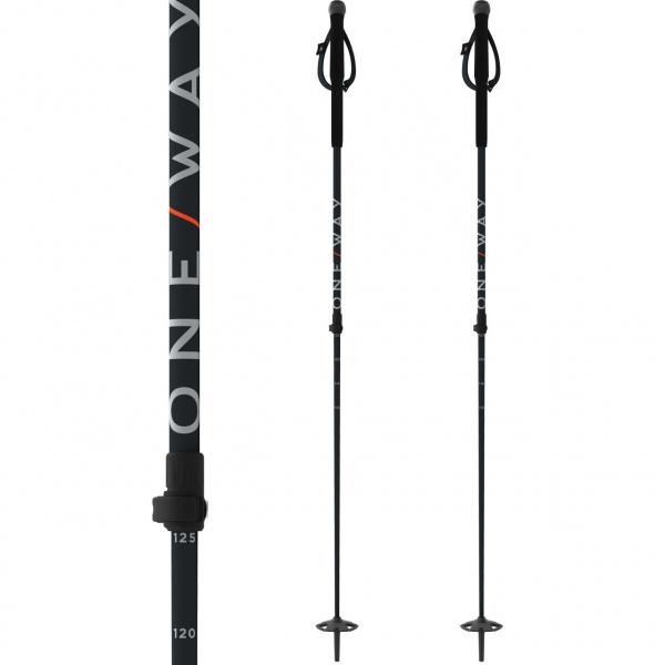 ONE WAY Premio Junior carbon neon orange | XSPO
