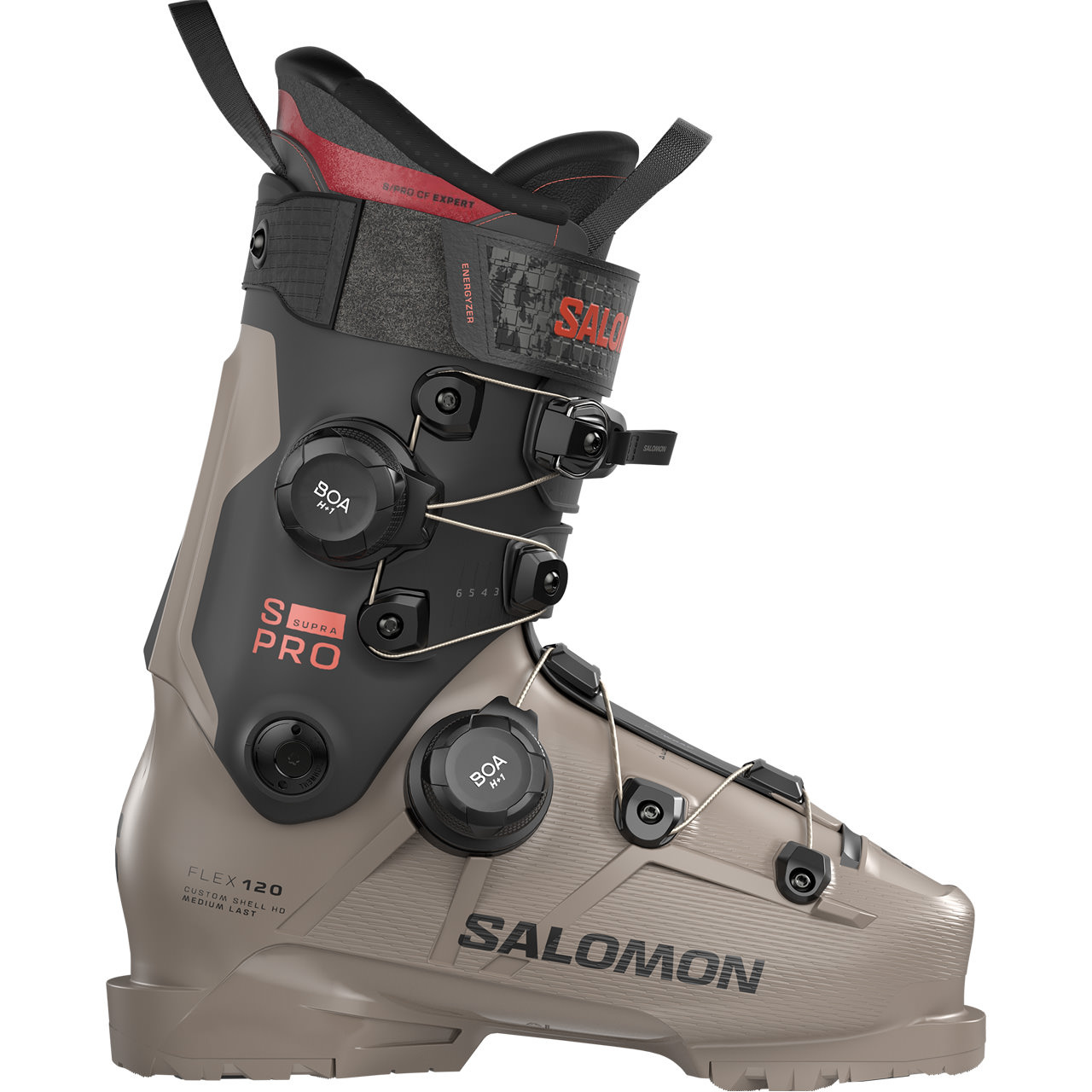 Salomon S/Pro Supra DUAL BOA 120 roasted cashew/black samba 26/27 - 26 / 26.5