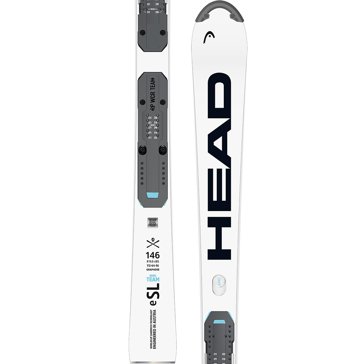 Head WCR e.SL Rebel Team U14/U12/U10 - 146 cm