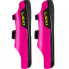 Shin Guard Carbon Railroad Race neonpink/carbon