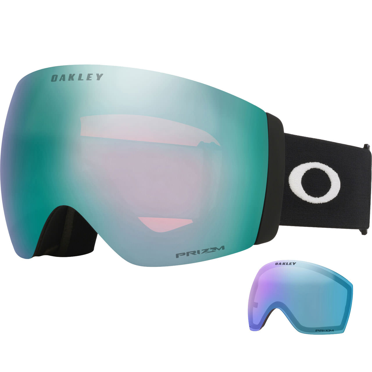 Oakley Flight Deck Pro L matte black / Prizm Sapphire Iridium + Ersatzscheibe