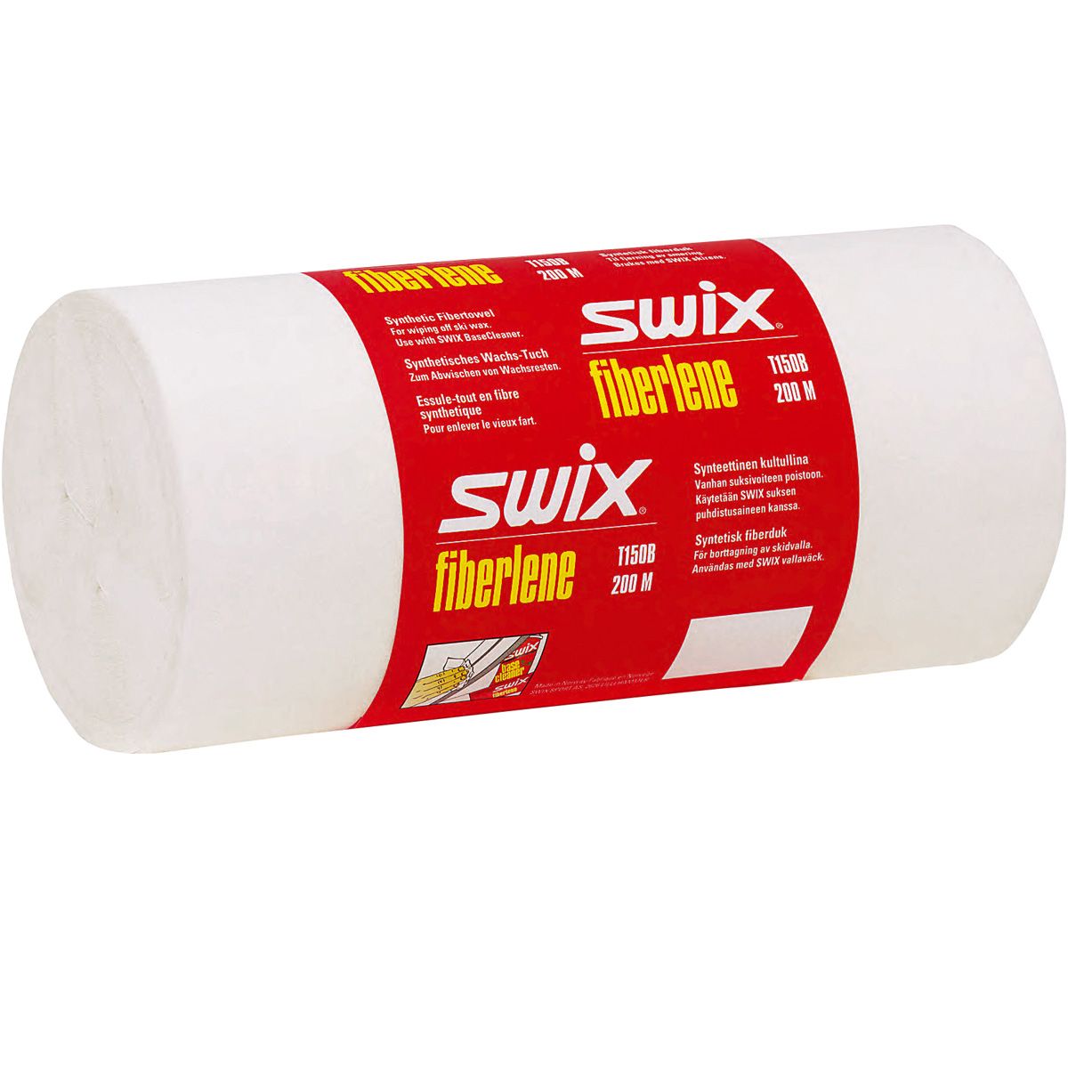 Swix Fiberlene Reinigungs- und Bügeltuch XL 200m