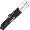 Rebels Double Skibag 203 cm black/white/speed blue
