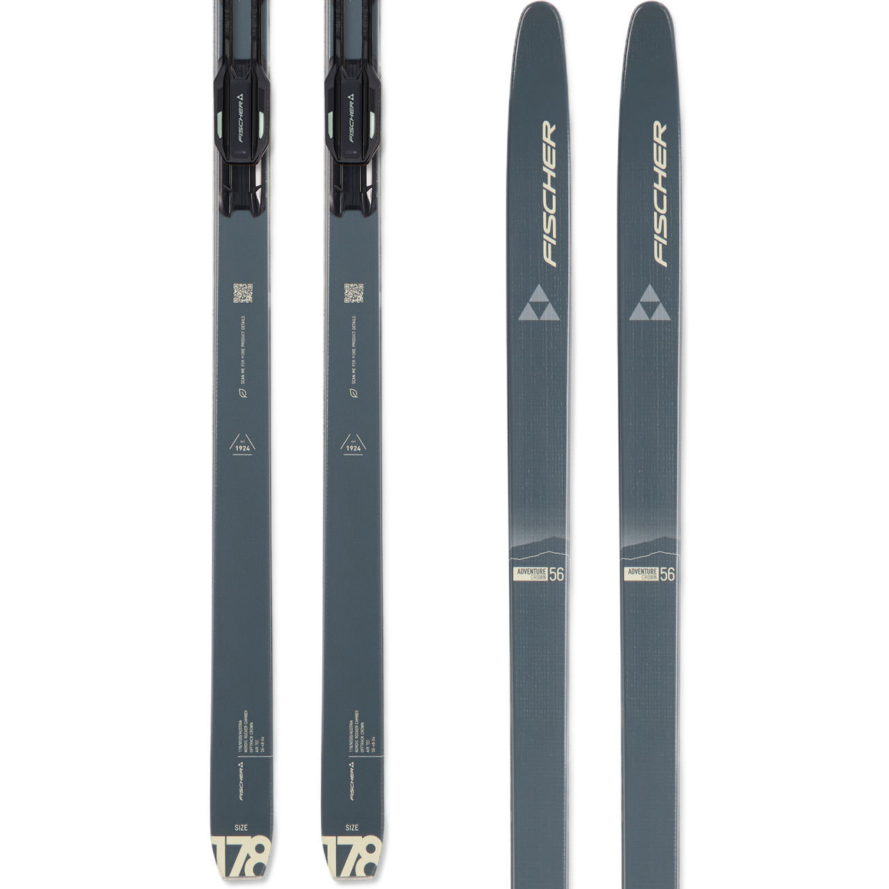 Fischer ADVENTURE 56 CROWN XTRALITE SET 26/27 - 198 cm = > 100 kg