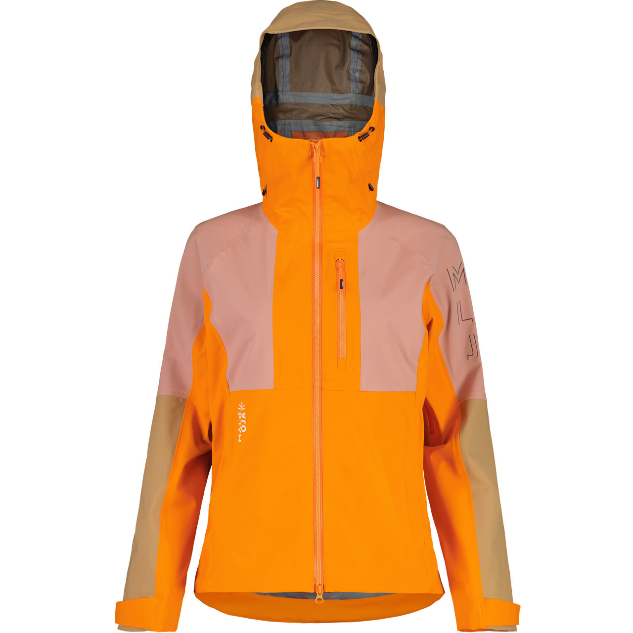 Maloja Damen Hardshell-Jacke MUTMALSPITZEm orange sun multi - S