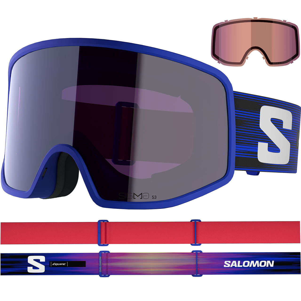 Salomon Sentry Pro Sigma equipe blue + Ersatzscheibe