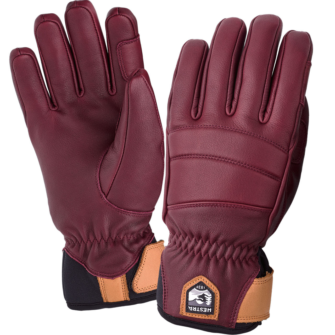 Hestra Damen Handschuh FALL LINE bourdeaux - 6,0