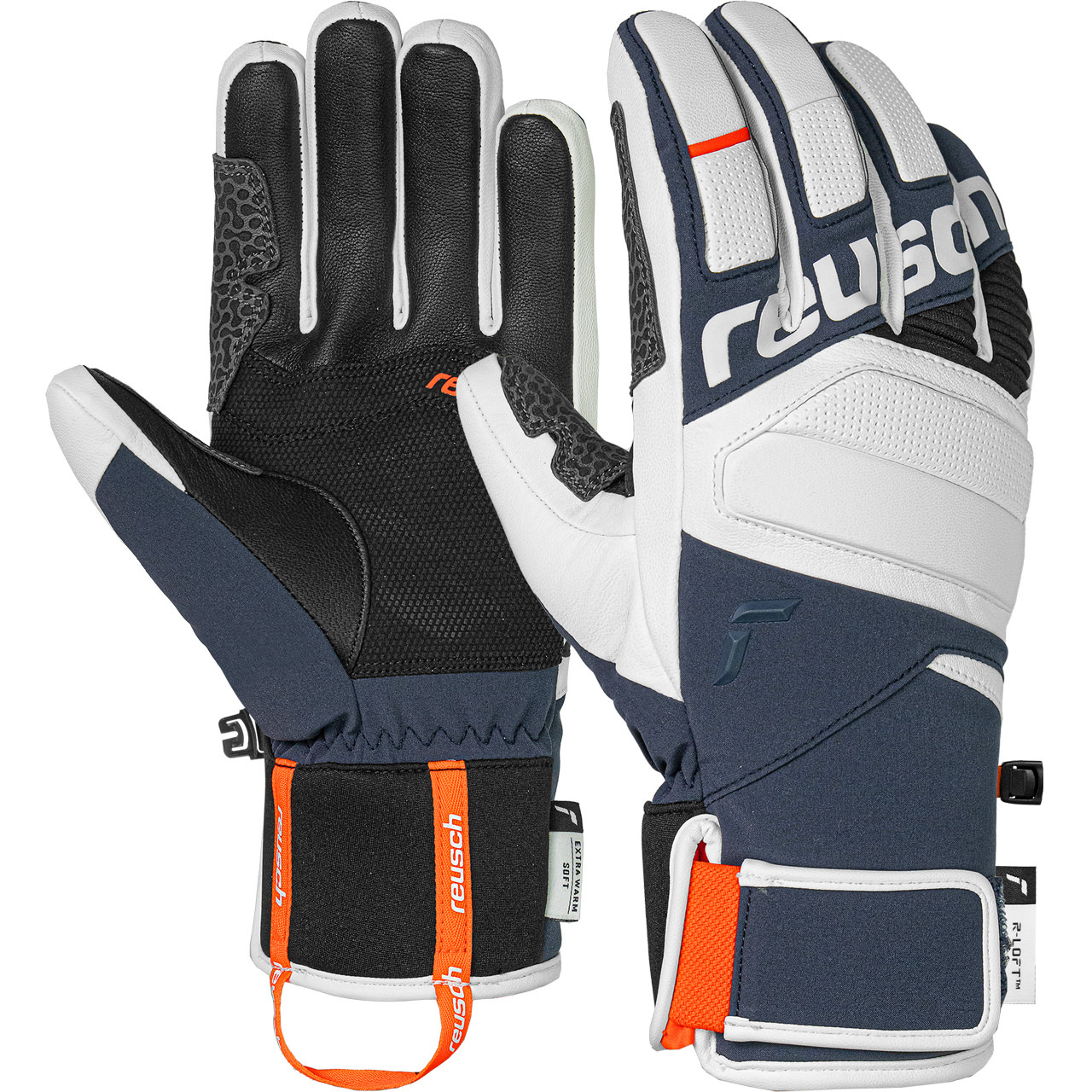Reusch Herren Handschuh SPEED PROJEKT white/dress blue - 8,5