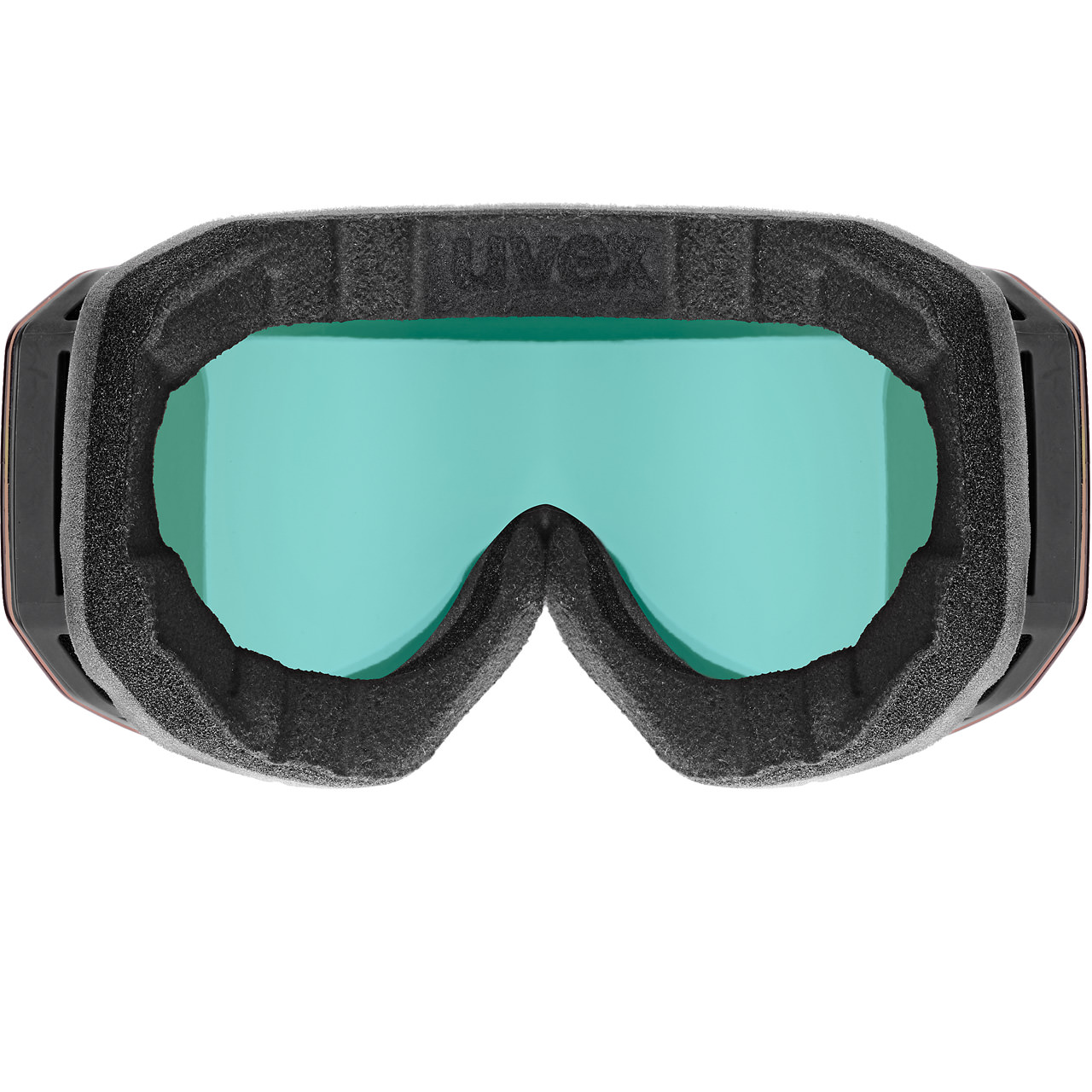 Uvex Evidnt ATTRACT V black matt / mirror rainbow + spare lens | XSPO