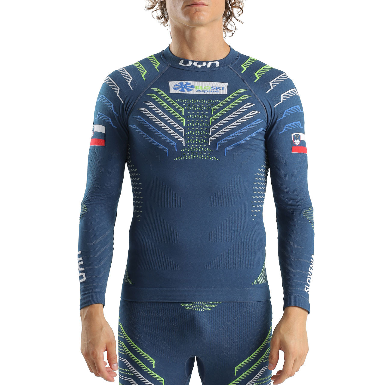 UYN Herren Stehkragen Shirt NATYON 3.0 SLOVENIA - L/XL