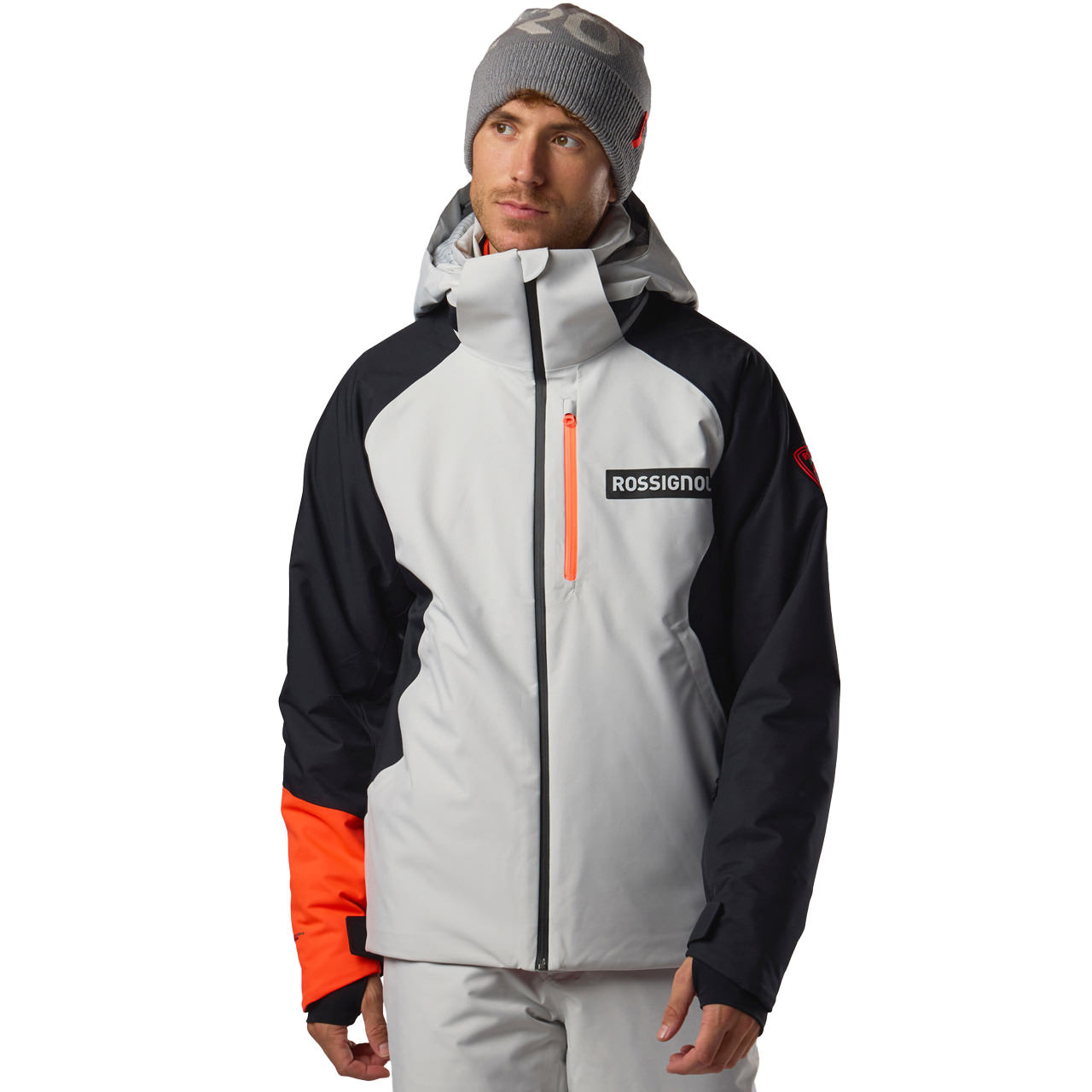 Rossignol Skiwear Herren Skijacke HERO INSULATED light grey 26/27 - M