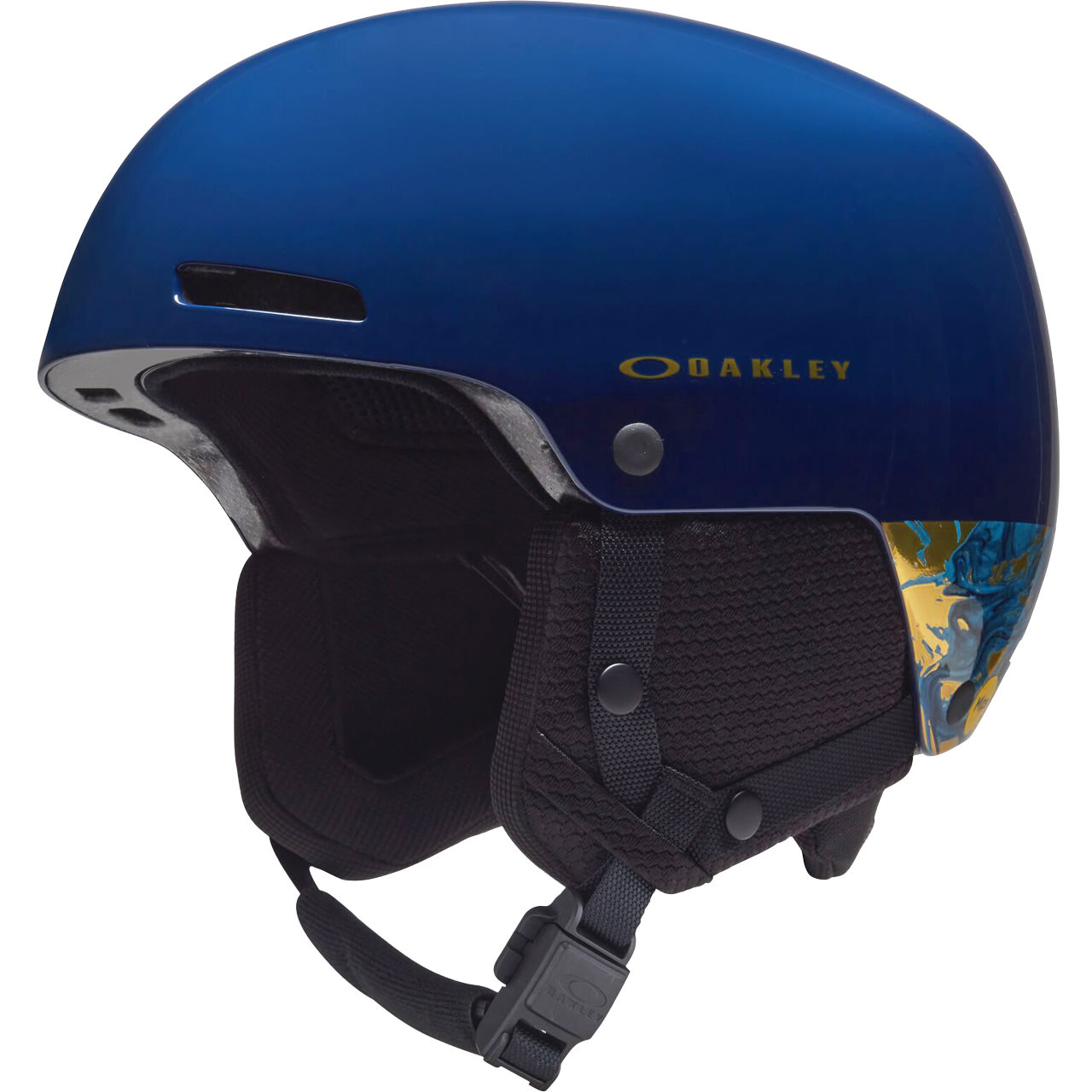 Oakley MOD1 Pro Mikaela Shiffrin Signature / navy w/ graphic & gold - L = 59 - 61 cm