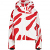 Giacca da sci donna PUFFY PRINT red/white