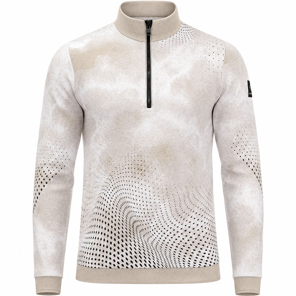 Newland Herren gestricktes Funktionsshirt TIKSY stone/white 26/27 - L