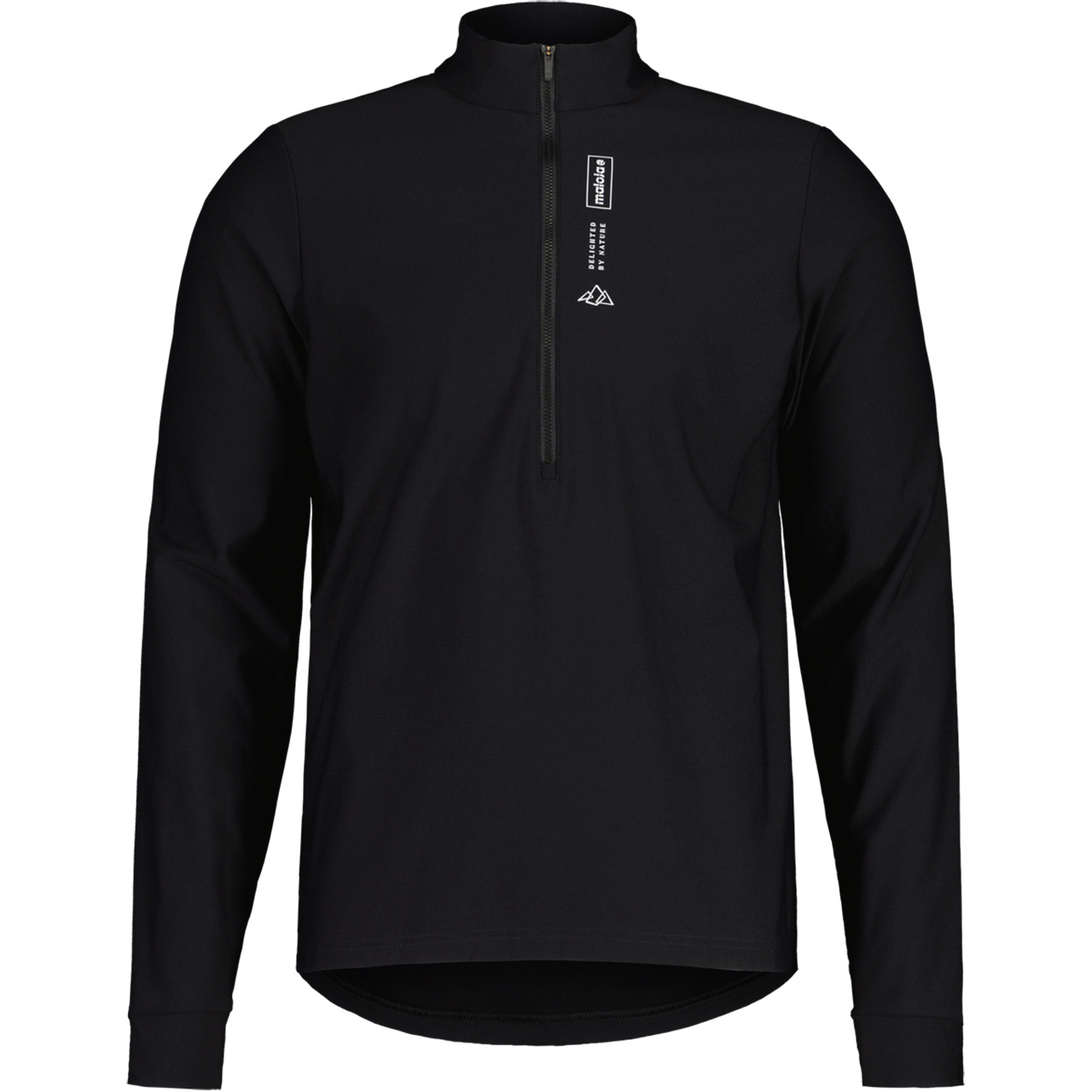 Maloja Herren Langlaufshirt SACCONSm deep black 26/27 - M