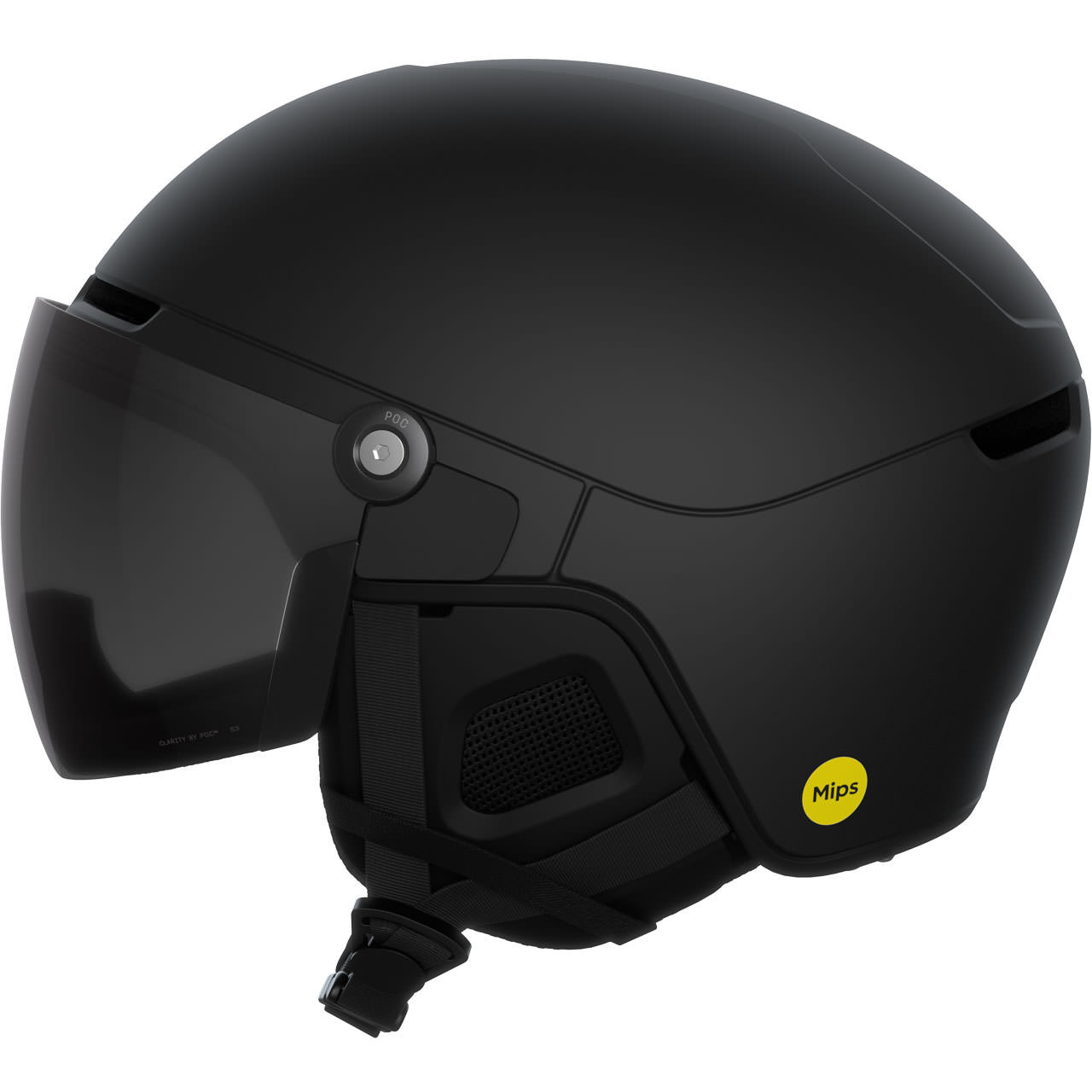 POC Obex Visor Mips uranium black matt/clarity universal sunny grey - XS-S = 51 - 54 cm