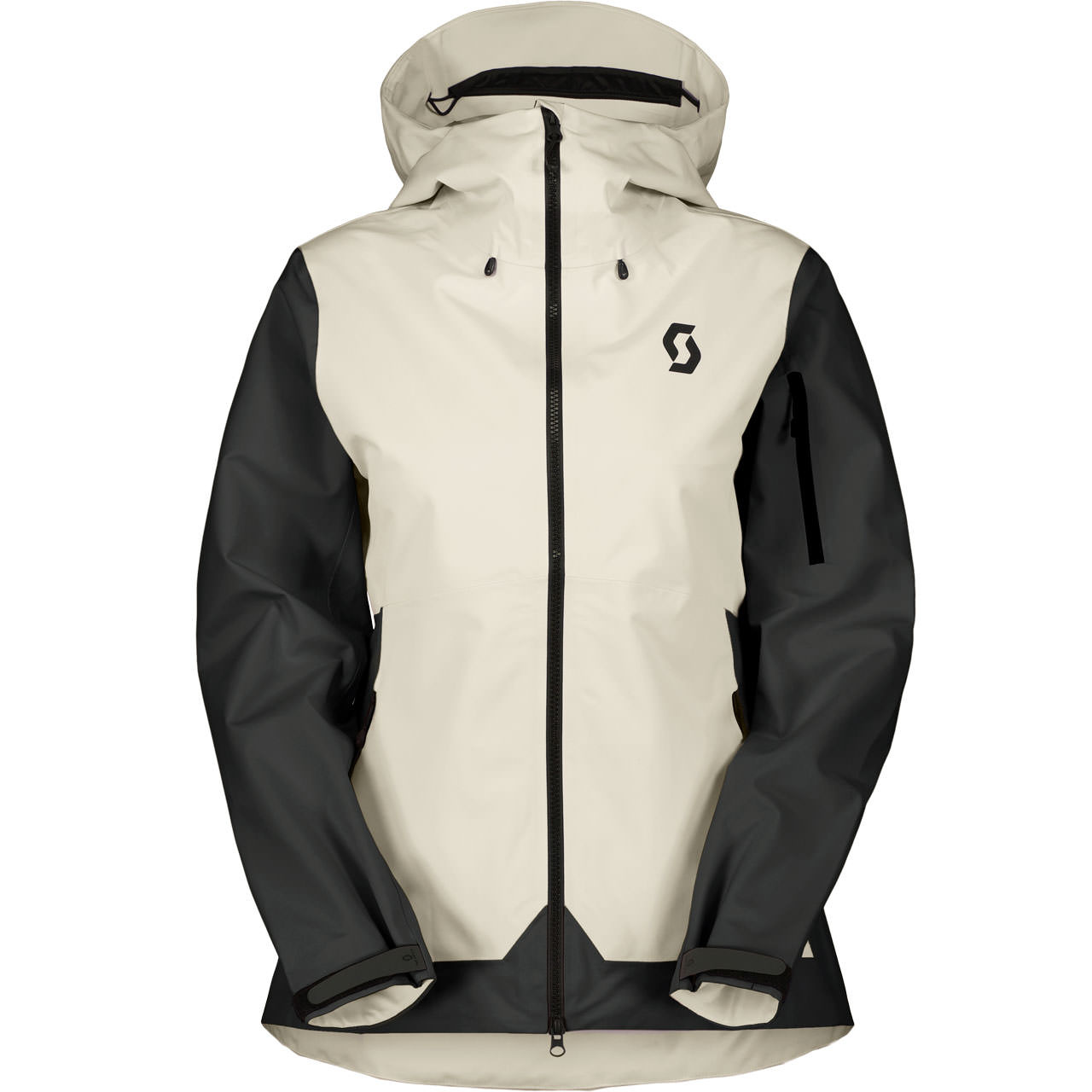 Scott Damen Skijacke EXPLORAIR 3L latte beige/black - S