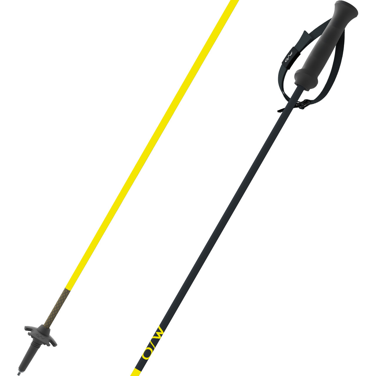 ONE WAY GT 11 Carbon panther/neon yellow - 135 cm