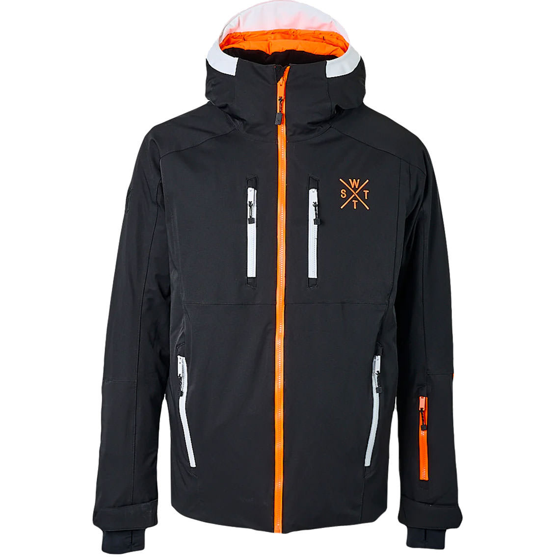 Watts Herren Skijacke XBLOW black/orange/white - XL