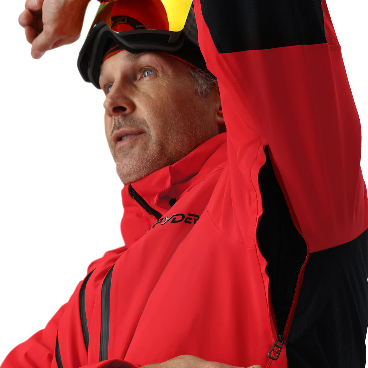Spyder Men Ski Jacket ALYESKA spyder red | XSPO