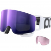 Nexal Mid hydrogen white/partly sunny purple + spare lense