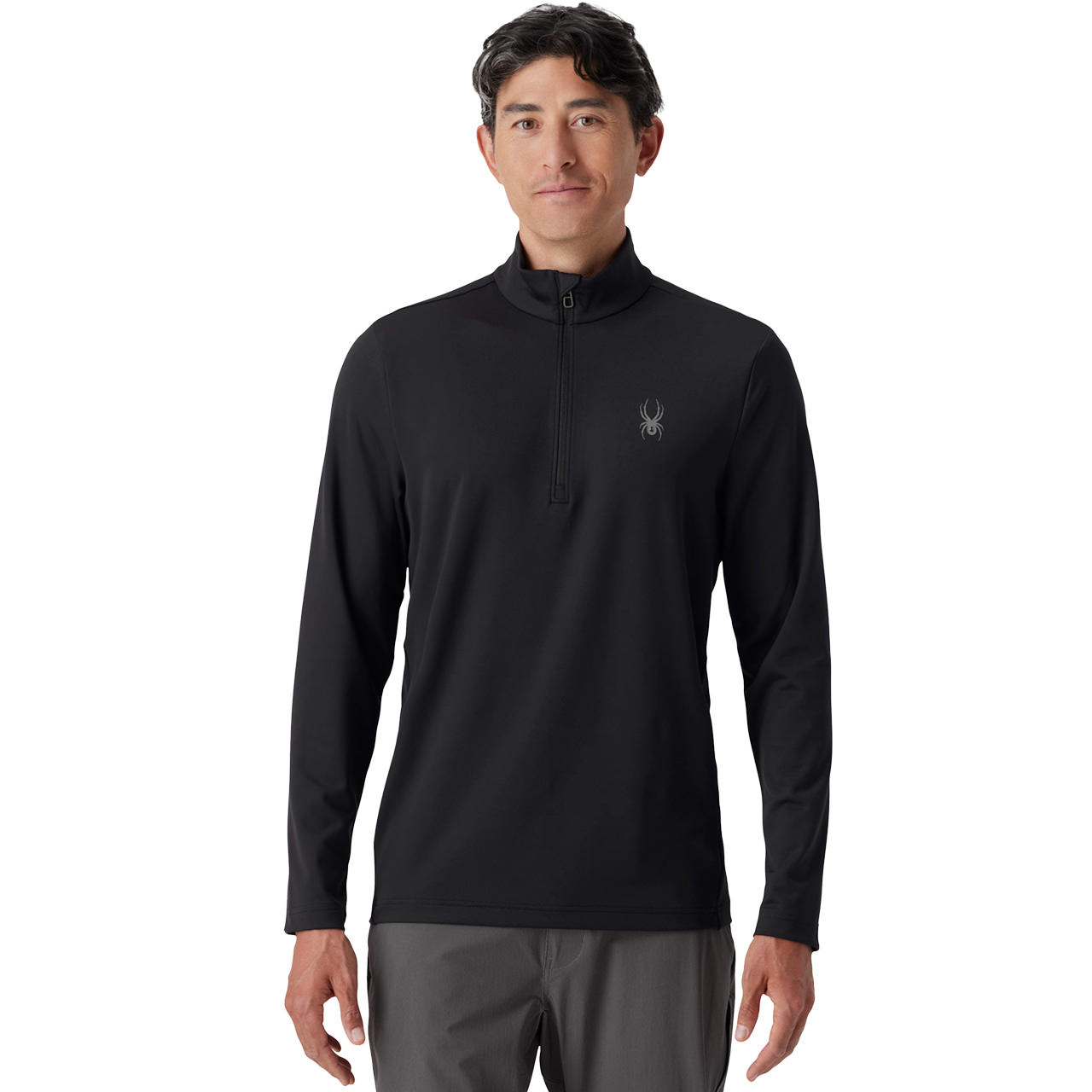 Spyder Herren Skishirt PROSPECT 1/2 ZIP black 26/27 - L