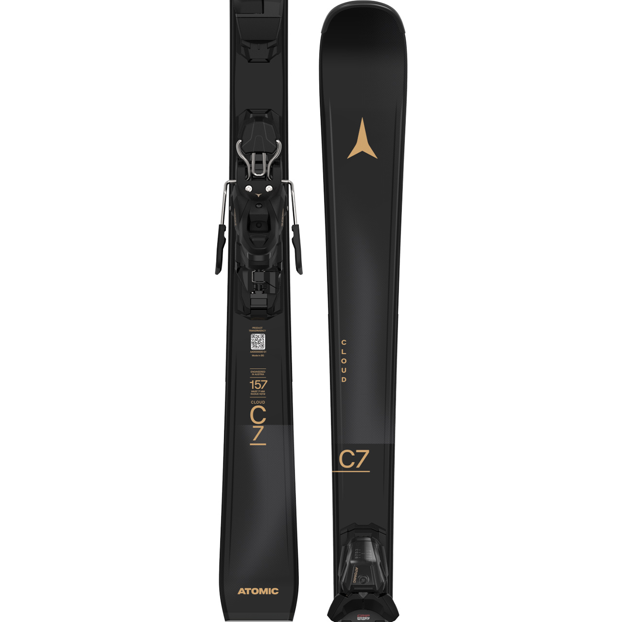 Atomic Cloud C7 black - 145 cm