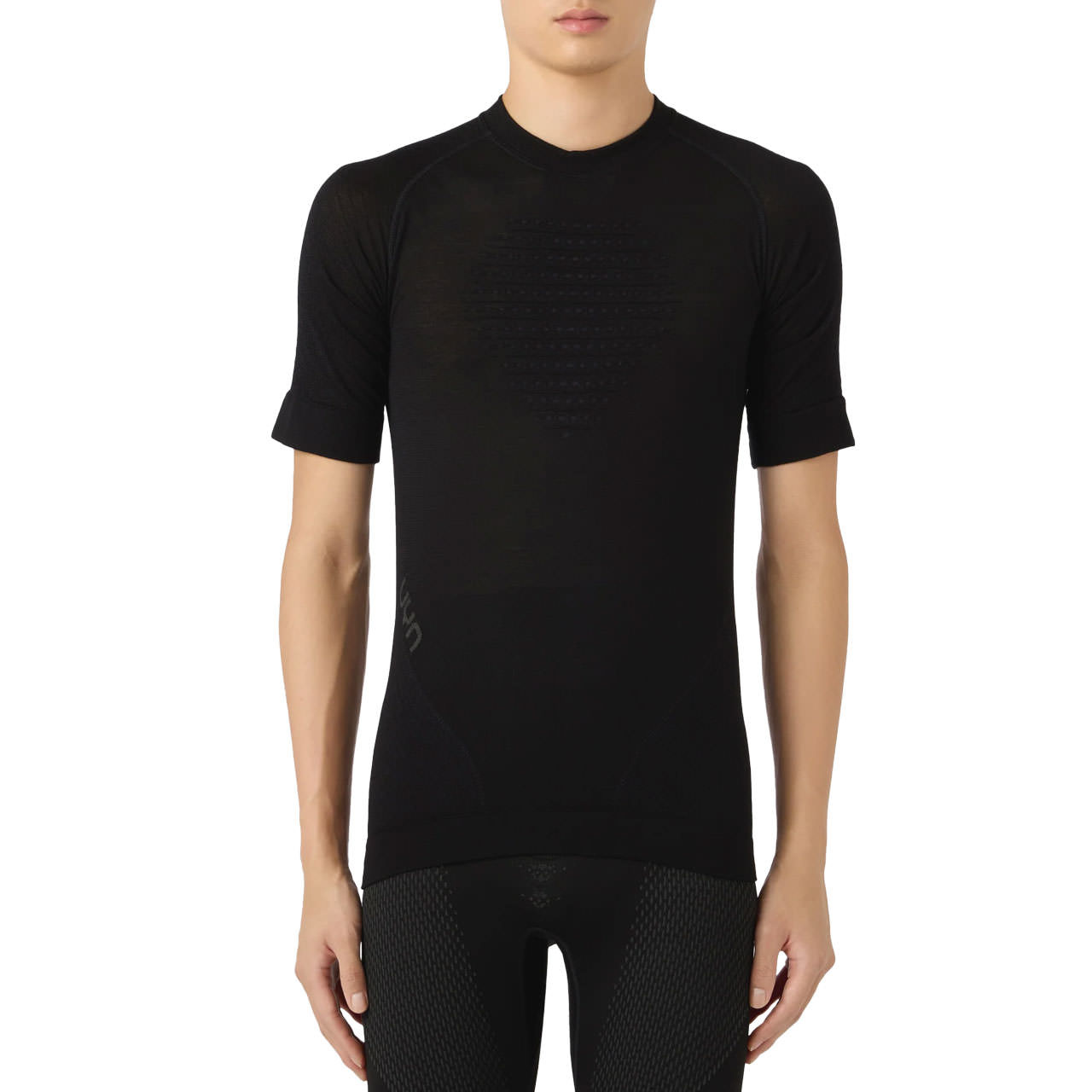 UYN Herren T-Shirt FUSYON BIOTECH black - S/M